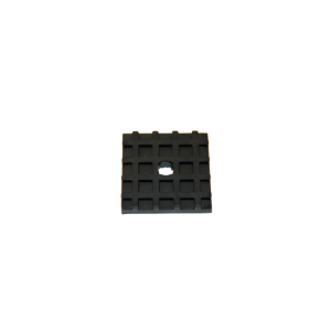 50x50mm WAFFLE SQUARE WITH 13mm HOLE